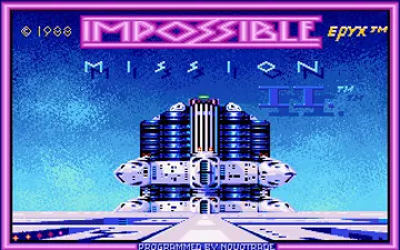 Impossible Mission II screen shot title